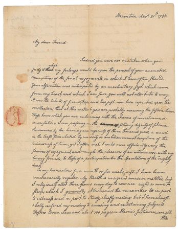 Lot #8013 John Quincy Adams