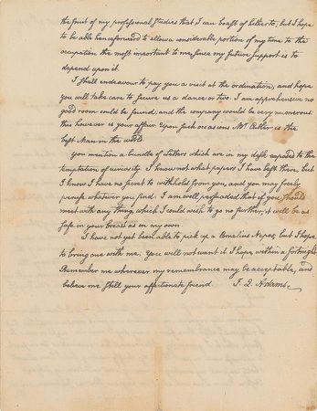 Lot #8013 John Quincy Adams - Image 2