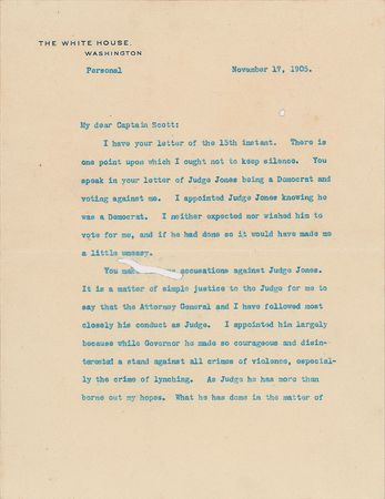 Lot #8035 Theodore Roosevelt