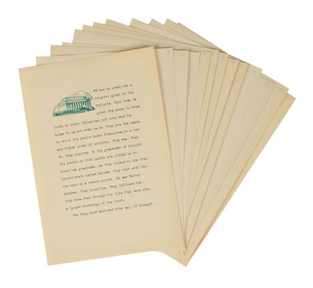Lot #8039 Calvin Coolidge