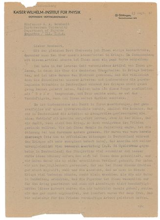 Lot #8078 Werner Heisenberg - Image 1