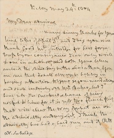 Lot #8110 Horatio Nelson - Image 1