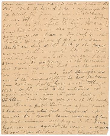 Lot #8027  Lincoln Assassination: Jeannie Gourlay - Image 2