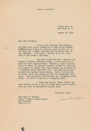 Lot #8113 Amelia Earhart - Image 1