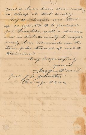 Lot #8102 Jefferson Davis - Image 2