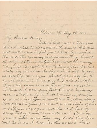 Lot #8092 Frank James - Image 1