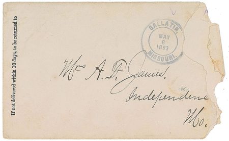 Lot #8092 Frank James - Image 3