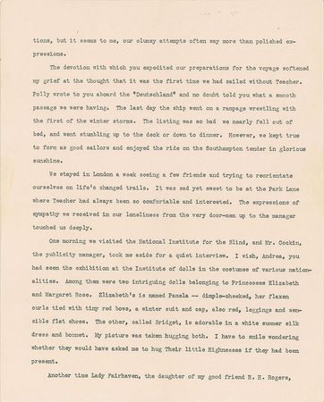 Lot #8060 Helen Keller - Image 2