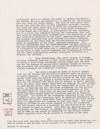 Lot #8128 Ayn Rand - Image 2