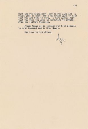Lot #8129 Ayn Rand - Image 2
