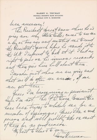 Lot #8042 Harry S. Truman - Image 2
