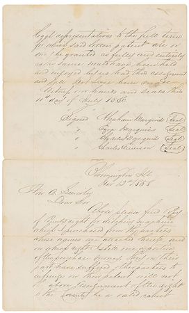 Lot #8026 Abraham Lincoln - Image 2