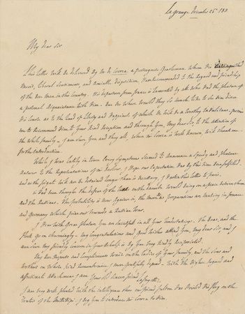 Lot #8097 Marquis de Lafayette - Image 1