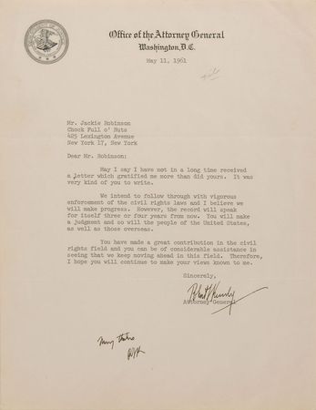 Lot #8138 Jackie Robinson - Image 4
