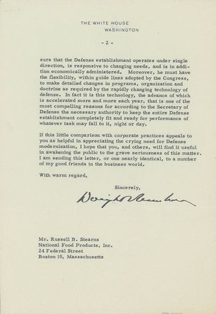 Lot #8046 Dwight D. Eisenhower - Image 2