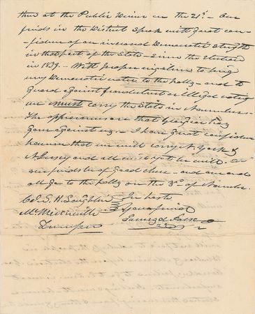 Lot #8020 James K. Polk - Image 2
