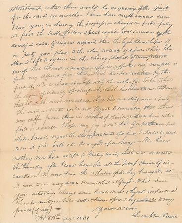 Lot #8023 Franklin Pierce - Image 3
