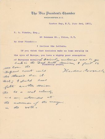 Lot #8036 Theodore Roosevelt
