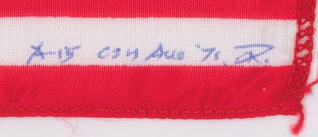Lot #6263 Dave Scott?s Apollo 15 Lunar Orbit-Flown Flag - Image 2