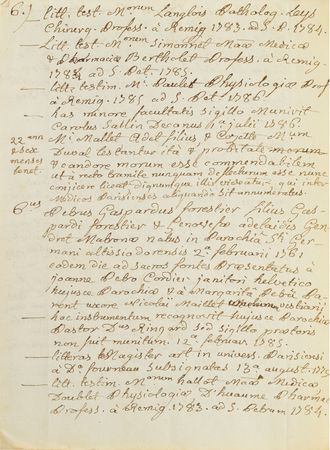 Lot #6033 Joseph Guillotin Document Signed - Image 9