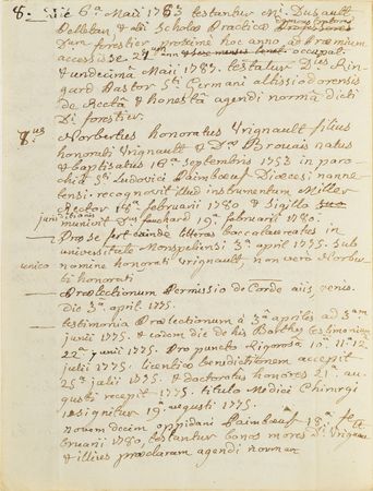 Lot #6033 Joseph Guillotin Document Signed - Image 11