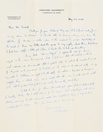 Lot #6026 Erwin Schrodinger, John von Neumann, and Physicists Archive of (10) Letters - Image 2