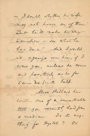 Lot #6102 William James Autograph Letter Signed - Image 3