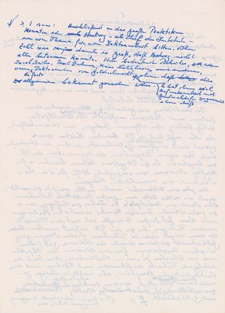 Lot #6095 Karl von Frisch Handwritten Manuscript and Autograph Letter Signed - Image 2
