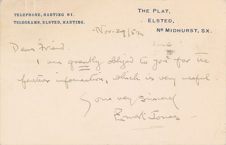 Lot #273 Ernest Jones - Image 1