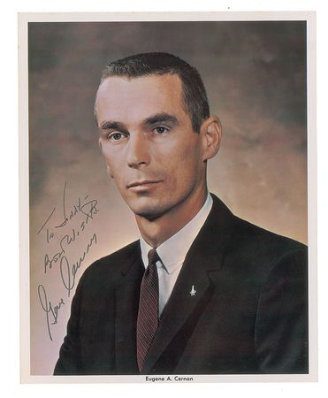 Lot #6319 Gene Cernan Signed Photographs - Image 2