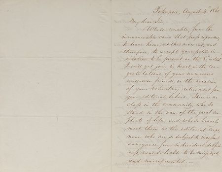 Lot #6067 Samuel F. B. Morse Autograph Letter Signed - Image 1