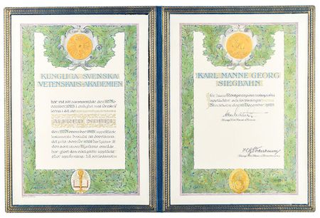 Lot #6001  1924 Nobel Prize for Physics Awarded to Manne Siegbahn - Image 8