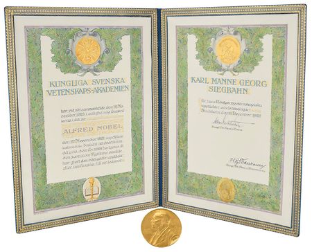 Lot #6001  1924 Nobel Prize for Physics Awarded to Manne Siegbahn - Image 9