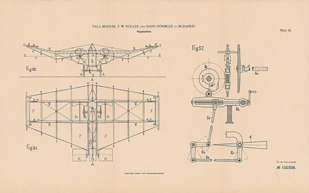 Lot #6222  German Aviation Patent: Molnar, Rogler, and Horbiger - Image 4
