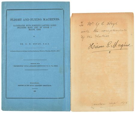 Lot #6228 Hiram Maxim Group of (4) Items - Image 1