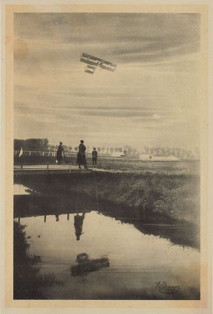 Lot #6233 Louis Paulhan Signed Menu and Group of Photographs - Image 2