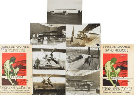 Lot #6208 Henri Coanda Group of (9) Items - Image 3