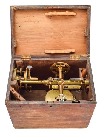 Lot #6157 Antique William Wilton Theodolite Survey Instrument - Image 9