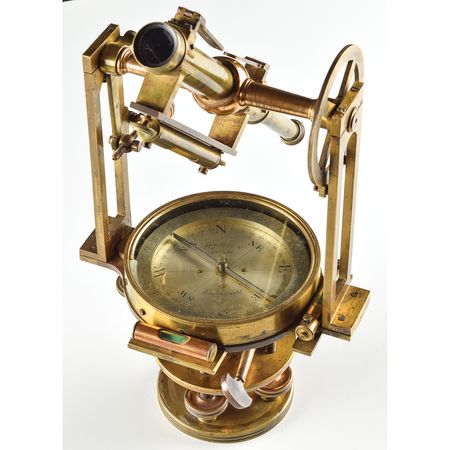 Lot #6157 Antique William Wilton Theodolite Survey Instrument - Image 7