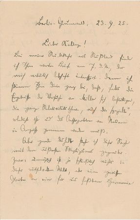 Lot #6022 Max Planck Autograph Letter Signed