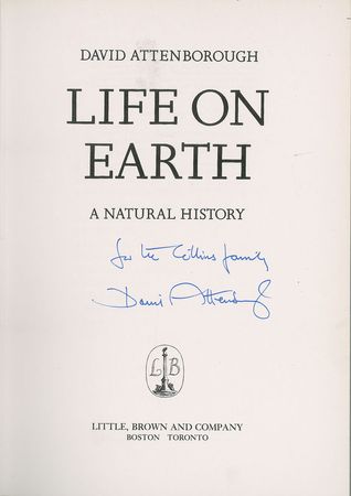Lot #6071 David Attenborough Signed Book - Image 1
