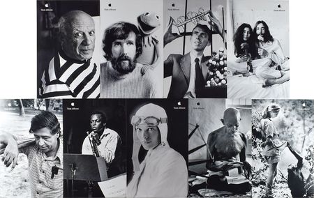 Lot #6152  Apple 'Think Different' Poster Set - Image 1