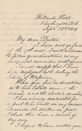 Lot #6064 Charles Goodyear Autograph Letter Signed - Image 2