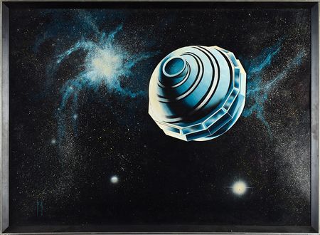 Lot #6288  Transit 1B Satellite Hardware, Certificate, and Artwork - Image 1