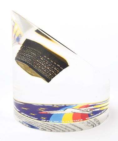 Lot #6286  STS-27/28 Flown Tire Segment - Image 3