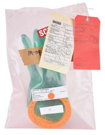 Lot #6279  Space Shuttle and International Space Station EMU Glove Flocked Bladder Assembly - Image 7