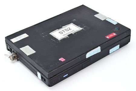 Lot #6283  Space Shuttle IBM Laptop - Image 1