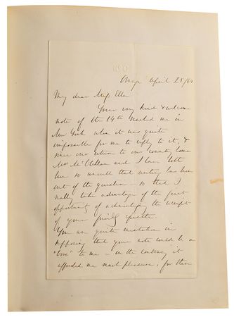 Lot #352 Civil War Album: Leading figures of the Union cause - Image 3