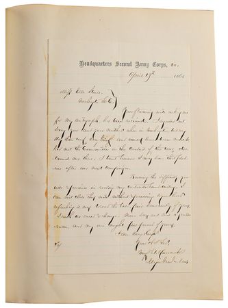 Lot #352 Civil War Album: Leading figures of the Union cause - Image 5