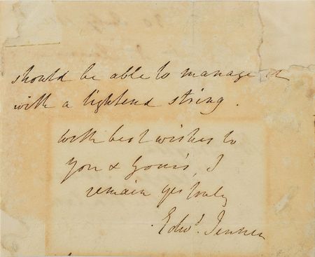 Lot #214 Edward Jenner Handwritten Letter Signed - Image 1